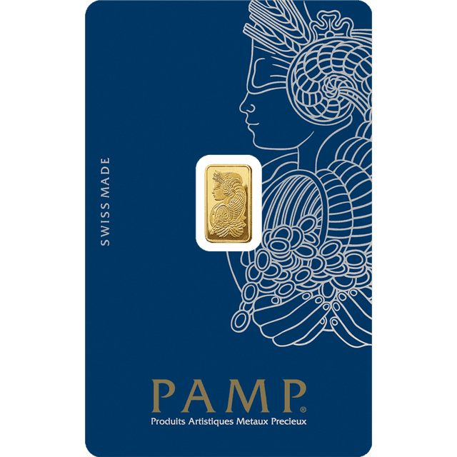 PAMP 1 Gram Gold Bar
