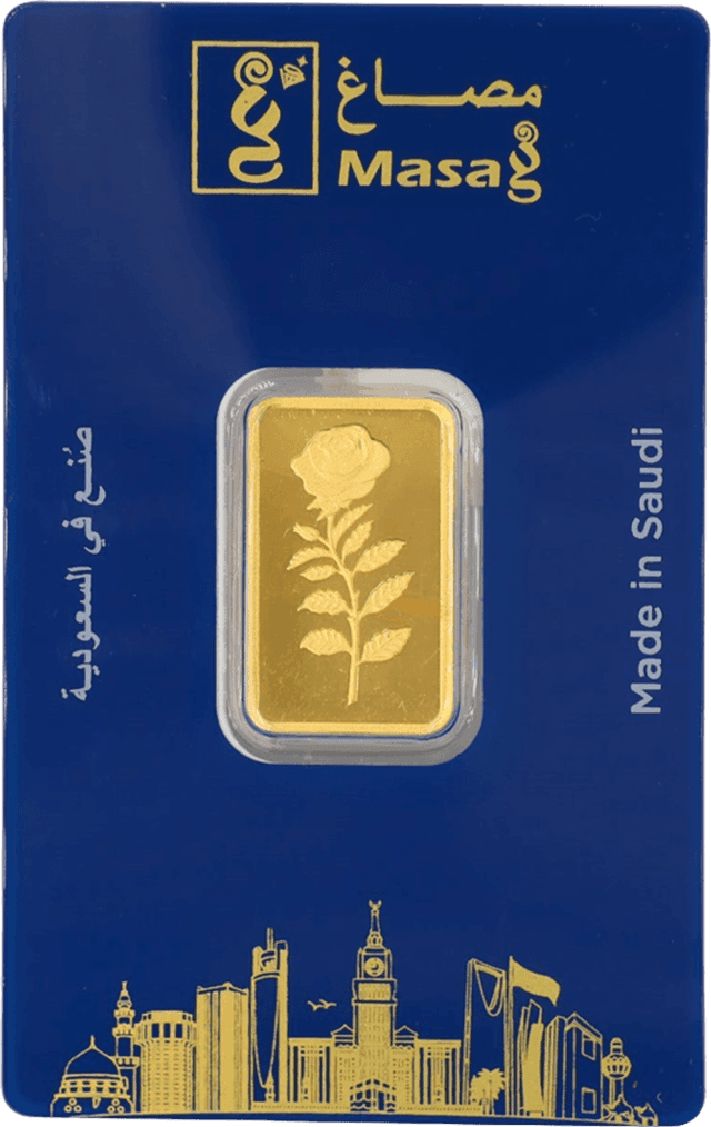 Masag 10g Gold Bar – 24K | 999.9 Purity