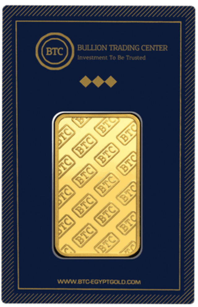 BTC – 1g – 24K – 999.9 Purity