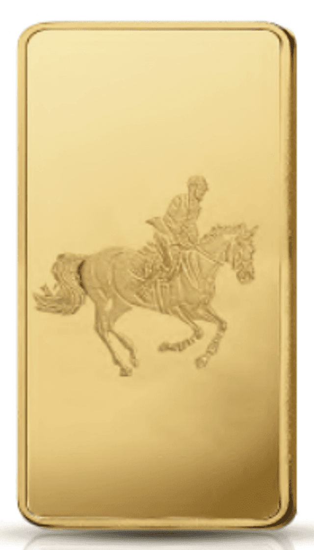 100g 24K Gold Bar – Random Design by Rafmoah