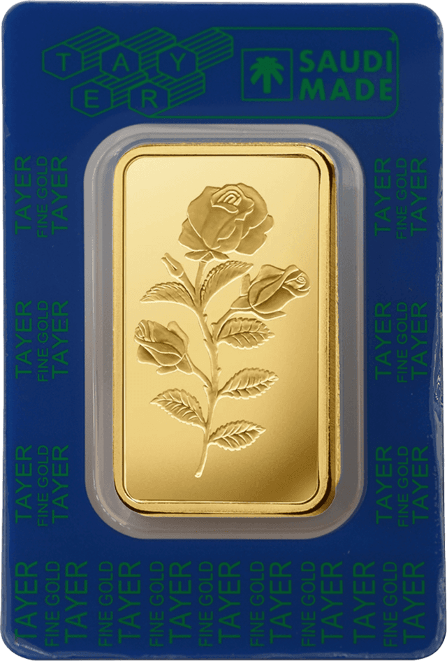 TAYER 5g Gold Bar – 999.9 Purity